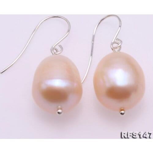 Unique Pearls jewellery Stone Natural Pearl Jewellery Set For Women Gift 11-12mm Pink Freshwater Pearl Necklace Bracelet Earring