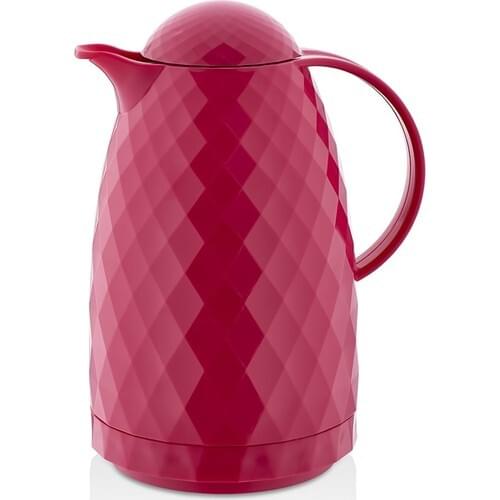 EWs Kitchenware 1.5 Lt Fuchsia Flat Lid Vacuum Flask