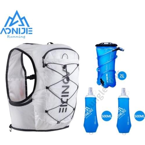 AONIJIE C9108 Lightweight Running Hydration Pack Breathable Trail Running Vest Backpack For Ultra Trail Marathon Cycling Run Bag