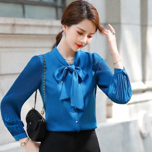 Goddess Style Fashion Business Attire Womens Slimming Youthful-Looking Chiffon Shirt Outfit 2021 Spring New Two-Piece Suit