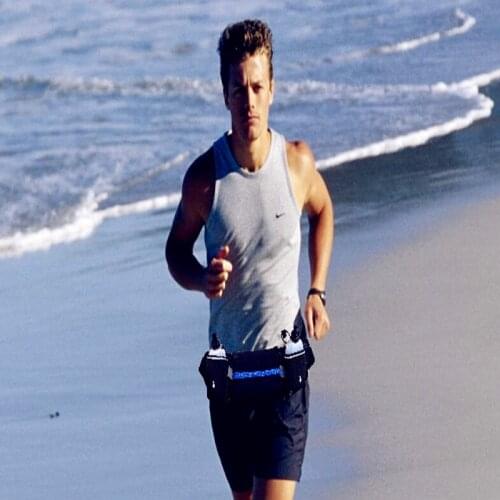 Outdoor Sports Running Belt Bag With 2 Water Bottle Holder For Phones Walking Running Waist Belt Packs for Men & Women Hot Sell