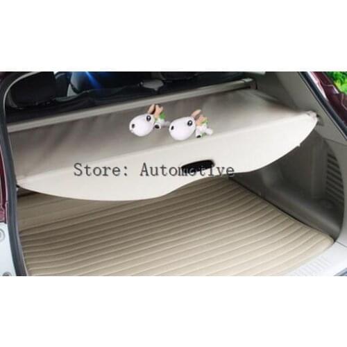 New Bolaxin Car Retractable Rear Trunk Shade Cargo Cover Shield Luggage Security Shade Cover Shield for Ford Escape 2013-2017