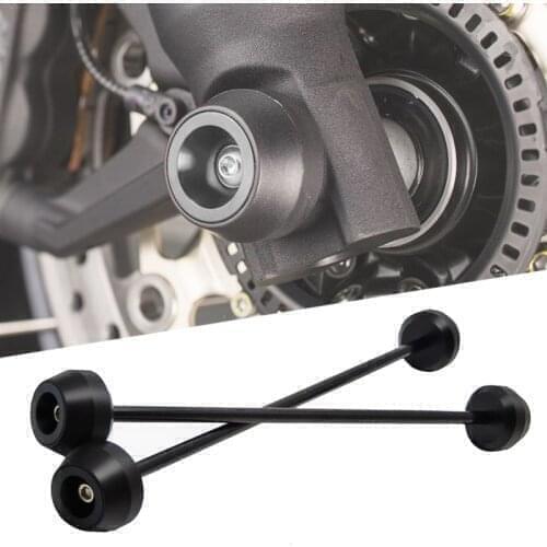 MTKRACING For Benelli BN600 BN 600 13-19 / TNT600 TNT 600 17-19 Front and Rear Axle sliders Fork wheel protection Crash pad kit