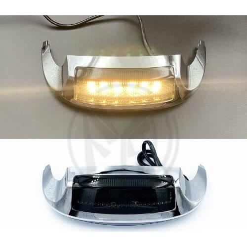 Front LED Fender Tip Light Fit For Harley Electra Street Glide FLH/T FLHX 2014-2017