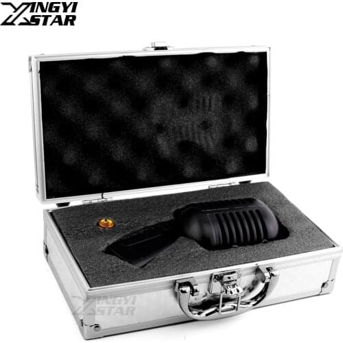 Deluxe Metal Vocal Dynamic Mic Classic Vintage Microphone For Computer Studio PC DJ Mixer Audio Professional Karaoke Microphones