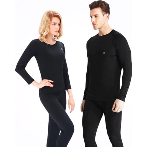 Winter Outdoor Sport Thermal Underwear Men Long Johns Women Quick Dry Cycling Base Layers For Ski/Riding/Climbing
