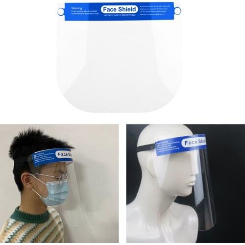 1/2/3/5/10/20pcs Safety Full Face Shield Clear Cover Dust Proof Glasses Eye Protector