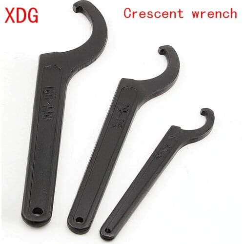 1pcs Round Nut Hook Spanner Mill Holder Half Moon Wrench 22-26 34-36 38-42 45-52 55-62 68-72 90-95 100-110