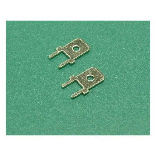 6.3mm) terminals / lug / PC board soldering terminal / terminal / plug spring / plug terminal / connector piece