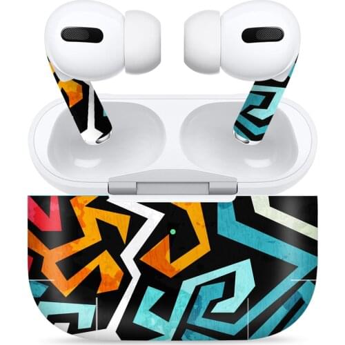 Earphone Accessories Full Protective 3M Vinyl Stickers Skins for Apple AirPods pro Decals