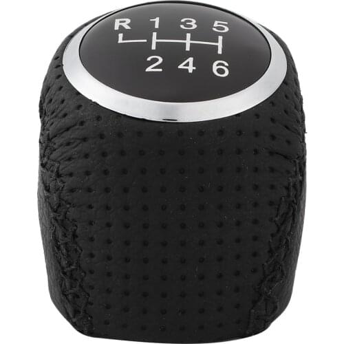 Auto Car Gear Shift Knob Handball Lever PU Leather Replacement Fit for Peugeot Boxer