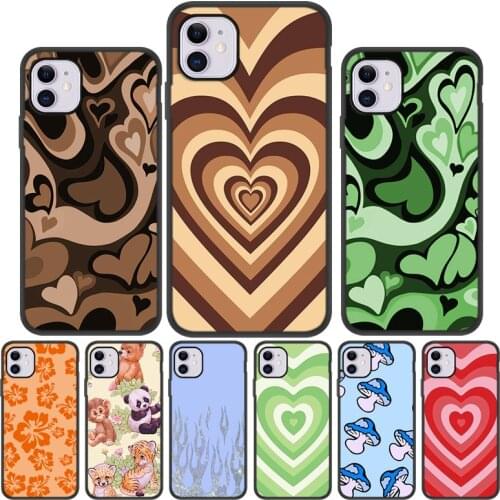 Love Heart Phone Case For LG K52 K62 K51 K22 Case Cover Bumper For LG K41S K51S K51 S K50S K40S K30 Stylo 6 7 Silicon Shell Etui