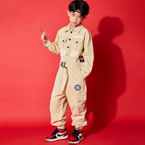 Rave Hip Hop Dance Wear For Kids Performance Costume Fashion Wears Designer Clothes Jazz Dancing Bodysuit Dancer Outfits DL6958