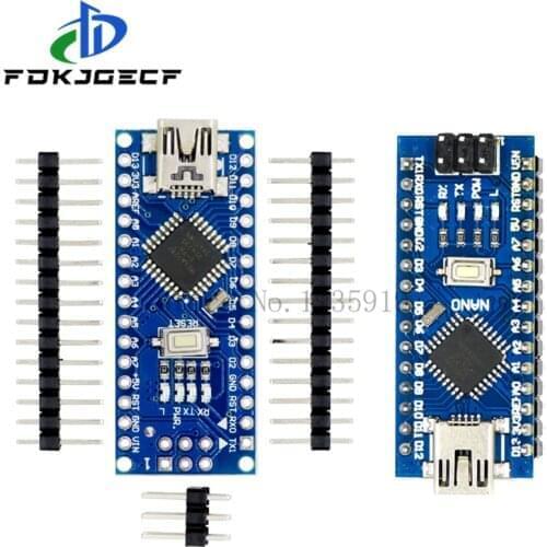 1PCS Nano 3.0 Controller Development Board CH340 driver ATMEGA328 ATMEGA328P With the bootloader for arduino With Mini USB Cable