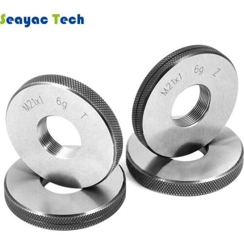 M4~M12 Steel Gauge Metric Thread Ring Gauge M2- M30 6g Go Nogo Screw O-Ring Gauge
