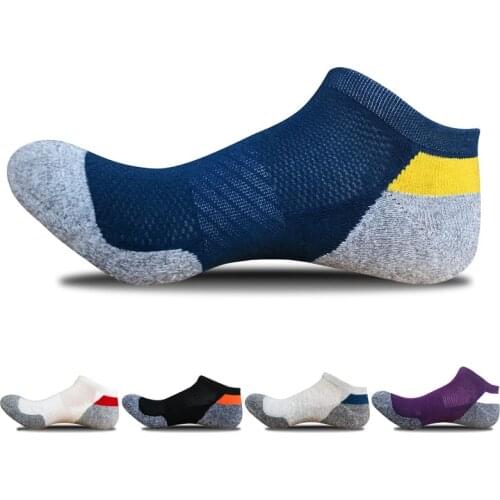 Men Running Cotton Sport Compression Socks Outdoor Cycling Breathable Basketball Socks Calcetines Ciclismo Hombre Profesional