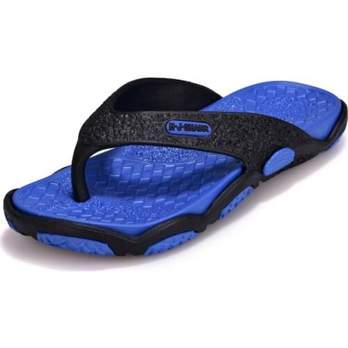 New Arrival 2021 Summer Mens Slippers Garden Beach Sandals Open Toe Flip-flops Slides Men Non-slip Sole Massage Water Footwear