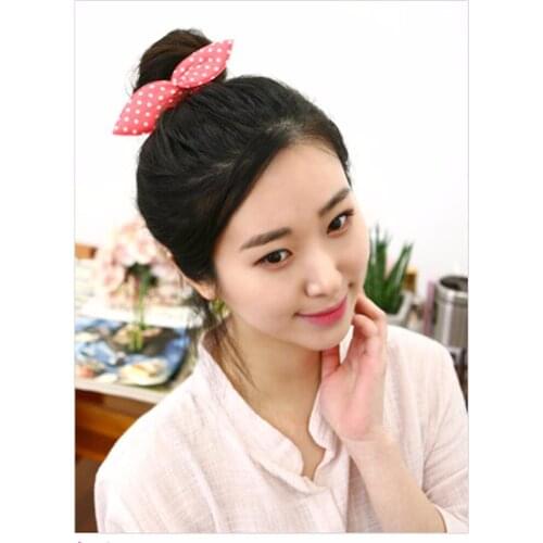 Cheap jewelry Women Cartoon Hairband Cat Ears Soft Cotton Fashion Headband for Party Halloween Headdress Hair Accessories