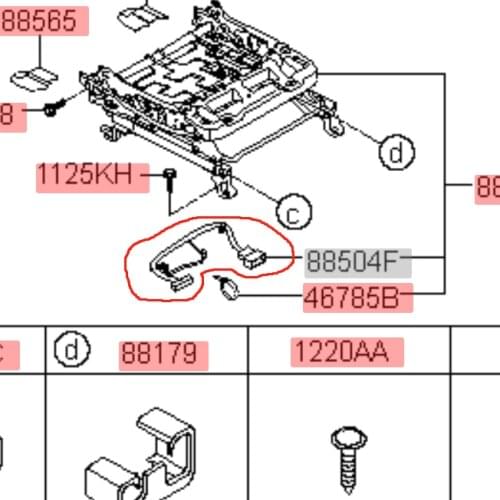 OEM 954502P901 Device total memory electric seat memory controller For Kia SORENTO