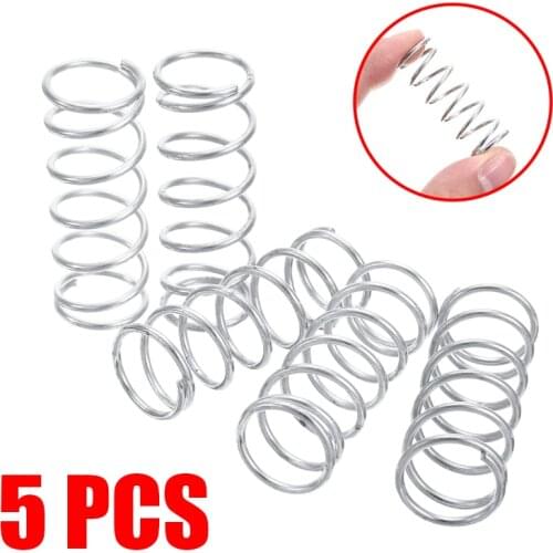 5pcs Iron Trimmer Head Spring Garden Lawn Mower Trimmer Spring 3.3cm X 1.1cm Universal Garden Bump Spring Tool Accessories