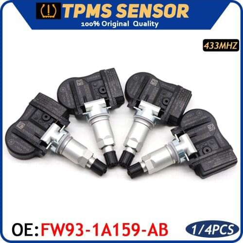 TPMS Tire Pressure Monitor Sensor System FW93-1A159-AB For Peugeot 207 208 307 407 408 1007 2008 3008 Citroen C4 C5 C6 C8 433MHz