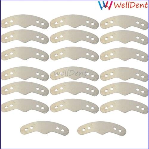 20pcs/bag Dental Matrix Bands Tofflemire Stuck Stainless Steel Medium Size Dentist Supply Product