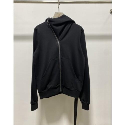 21ss Owen Seak Men Hoodies Sweatshirts Gothic High Street Mens Clothing Classic Spring Women Solid Black Hoodies Jacket