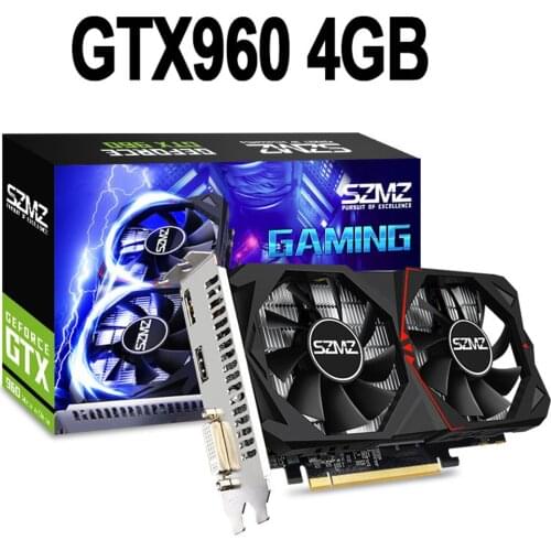 Video Card Graphics Card RTX GXT 128 Bit GPU DVI with Two Axial Fans Cooling Active Fan Control Freeze Fan for Gaming Computer