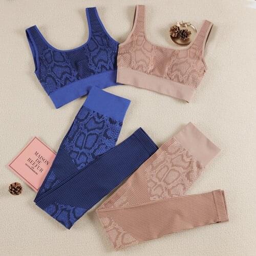 CHRLEISURE Womens Tracksuit Tracksuit Set Snake Pattern Suit Jogger Women Sets Clothes 2021 Sportswear Sexy Outfit