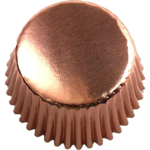 1000x Silver/Red/Green/Blue/Black/White Rose Gold foil paper Metalic Cupcake Liner muffin cup cake baking mold case holder