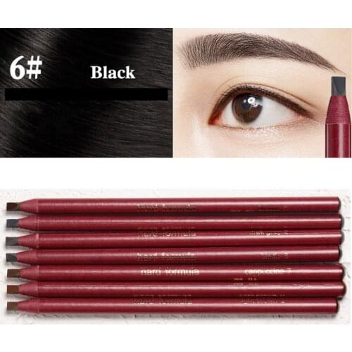 5pcs Eyebrow Pencil Professional Makeup Eyebrow Enhancers Cosmetic Art Waterproof Tint Stereo Types Coloured Beauty Eye Brow Pen