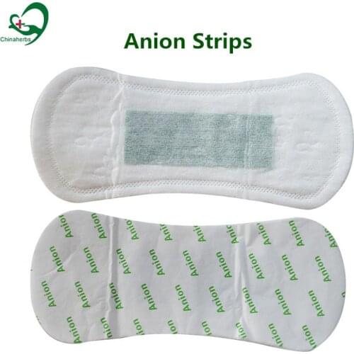 50 Pcs/Lot Soft Sanitary Anion Pads Cotton Breathable Panty Liners Negative Menstrual Fast Absorption Napkin For Men And Women