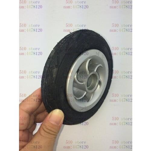 5X1 Pneumatic Tire With Inner Tube Electric Vehicle 5 Inch Inflation Wheel Using Metal Hub 5 Inch Pneumatic Wheel Gocart Caster