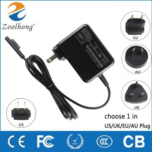 Power supply notebook charger ac laptop adaptor 12v 2.58a 1625 AC/DC Adapter for Microsoft Surface Pro 3