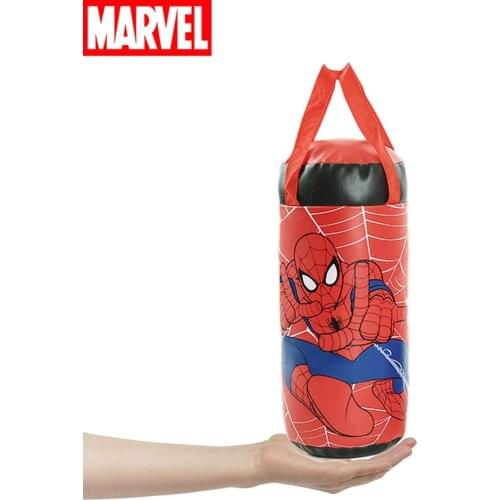 Disney Spiderman Boxing set Mini Punching Bag for baby boxing accessories Gloves cartoon Anime Figure Kids Birthday Toys Gifts