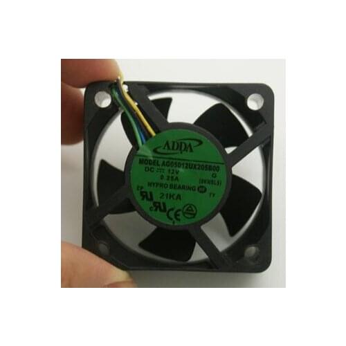 ADDA AG05012UX205B00 50205cm 12V 0.25A four-wire PWM fan heat dissipation fan