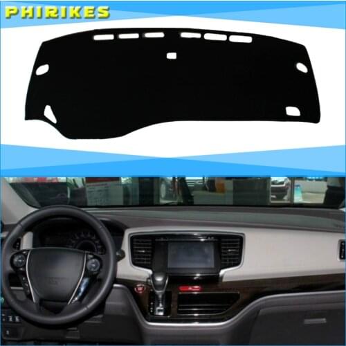 For Honda odyssey 2015 2016 2017 2018 Dashboard Cover Car Stickers Sun Shade Mat Carpet Interior Accessories