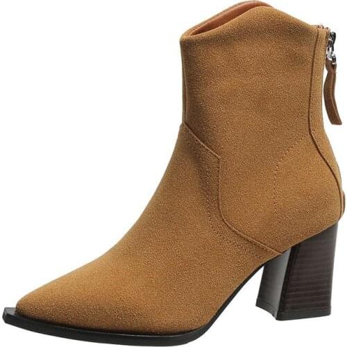 Замшевые туфли-лодочки GIOIO China At AliExpress