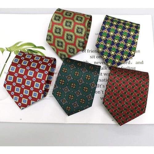 Linbaiway 9cm British Style Ties for Man Neckties Polyester Business Neck Tie for Men Formal Dress Cravat Wedding Party Gravats