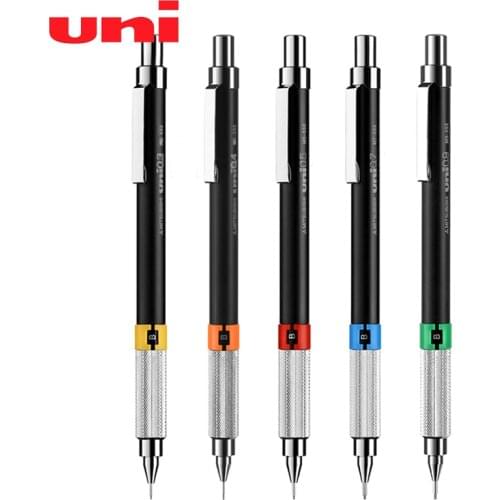 1pcs Uni Mechanical Pencil M5-552 Metal Low Center of Gravity Art Painting Student Exam Dedicated Stylus 0.5/0.3/0.7/0.9/0.4mm