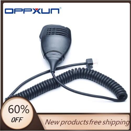 Microphone by motorola New 8 pin Speaker Mic microphone for Motorola GM300 GM338 GM950 Car Mobile Radio