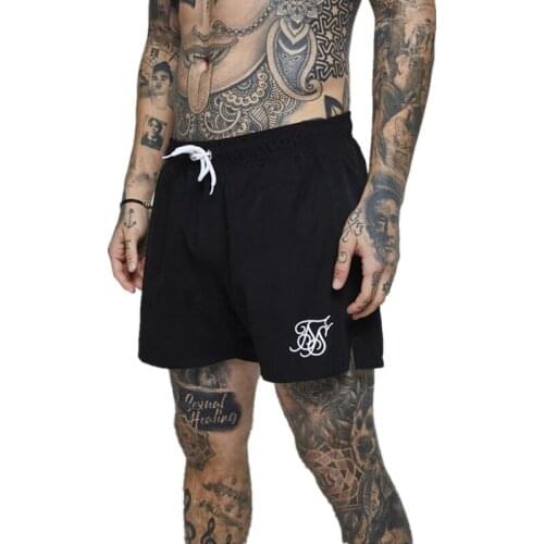 Sweatpants Mens Fitness Clothing Casual Shorts Fashion Shorts Cotton Sik Silk Embroidery Men Shorts Fitness Summer Men Shorts