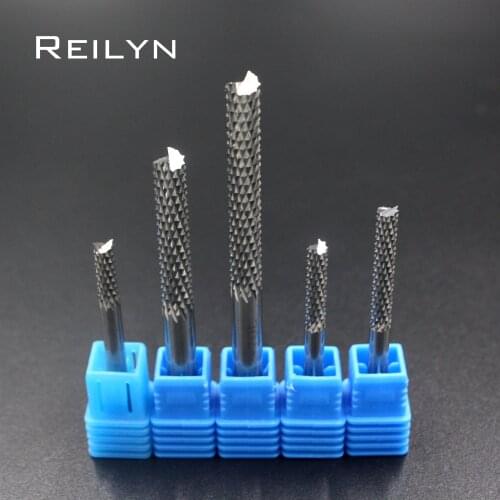 D4x12x45L D6x52x80L Drilling bits mini drills PCB hard alloy drilling bits milling cutter CNC router board milling bits