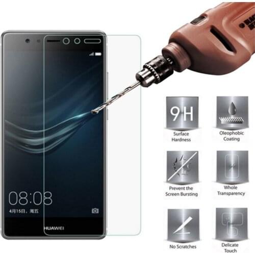 RONICAN Tempered Glass on Huawei P9 Lite Screen Protector 9H 2.5D 0.26mm Phone Protection Film for Huawei P9 Lite Tempered Glass