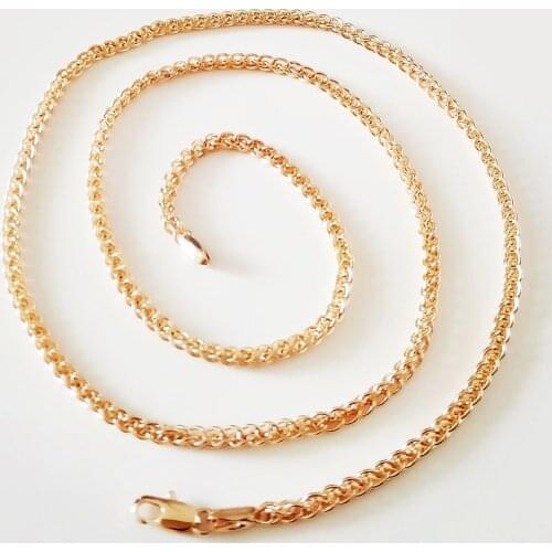 Necklace 2020 Trendy Jewelry For Women Bijouterie Necklace Copper 60 cm Long Women Rope Necklace Factory