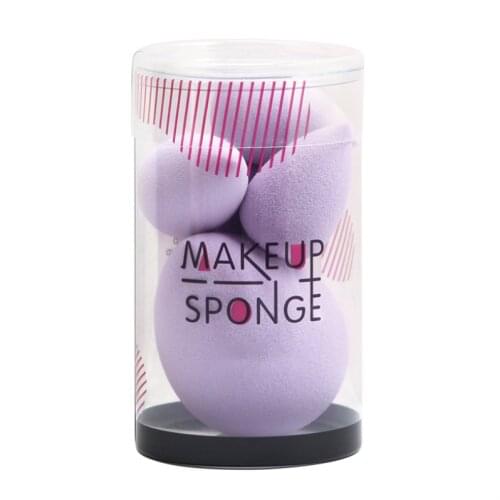 5PCS Mini Makeup Puff Beauty Egg Blush Liquid Foundation Concealer Sponge Womens Makeup Tool Water-Drop Shape Cosmetic Puff