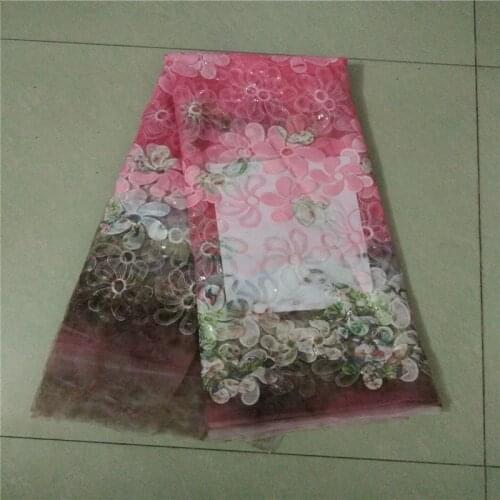 African lace fabric 2018 high quality lace african french lace fabric high quality 2018 for wedding dress KC5-42