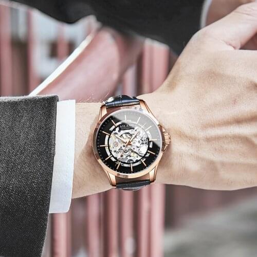 Ailang new mechanical watch automatic authentic waterproof watch mens trend brand name mens watch