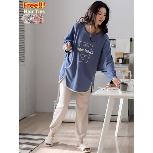 ATUENDO Women's Long Sleeve Pajamas