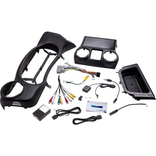 10.1'' Car Stereo Radio Android 9.1 HD 2GB+32GB GPS For Jeep Wrangler 2011-2014 Quad Core Resolution 1024 * 600 12V